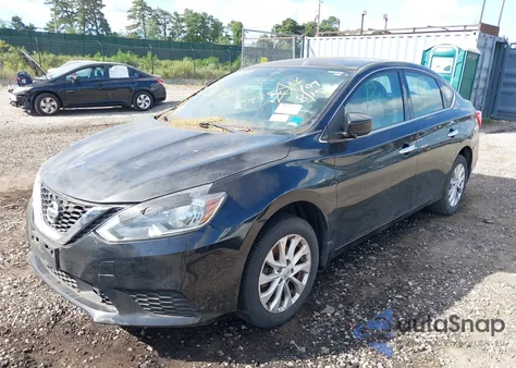2018 Nissan Sentra Sv из США, поврежденный, VIN 3N1AB7AP5JY260438